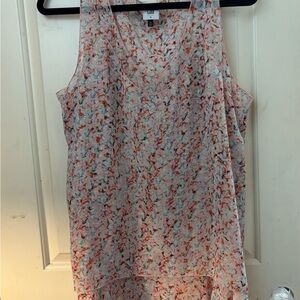 CAbi Multicolor Floral Tank Top